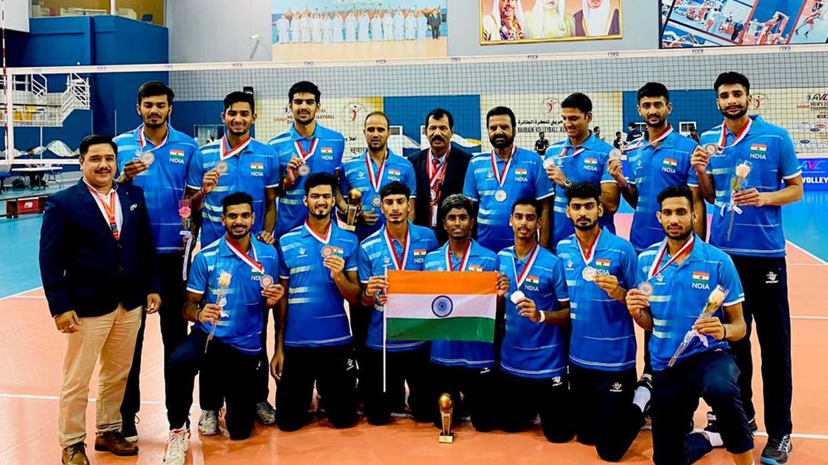 Volleyball championship India bags silver at Asian under20 meet